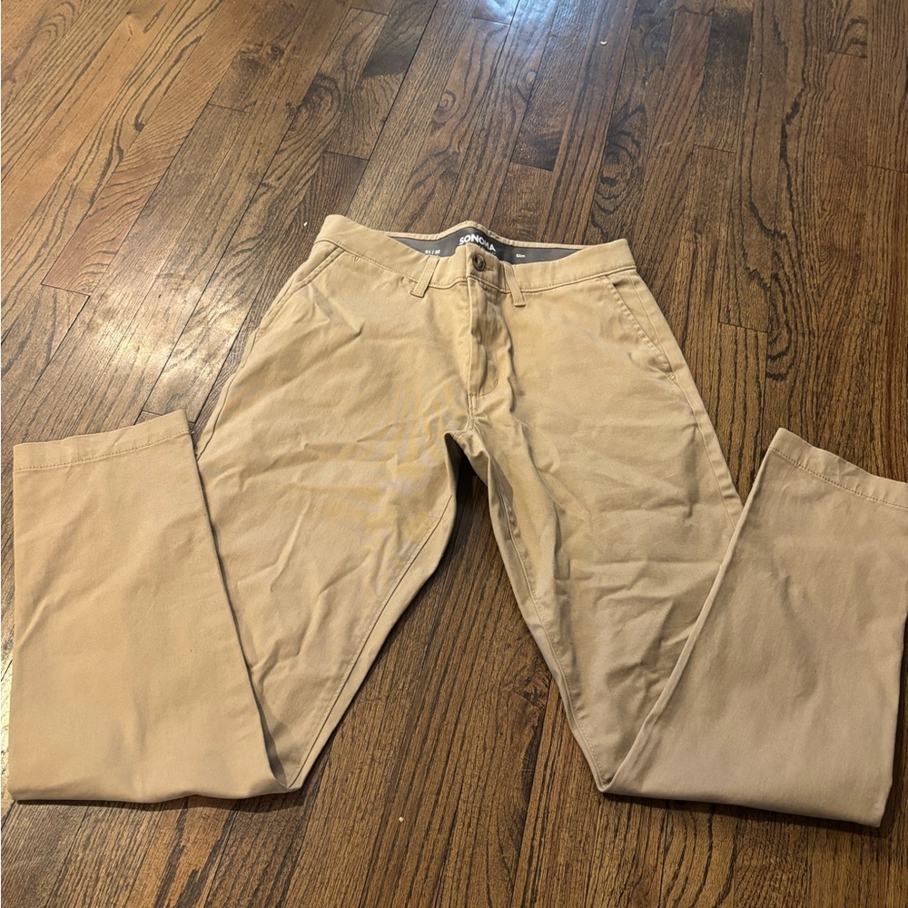 Sonoma Goods For Life Regular-Fit Flexwear Stretch Chino Slim Pants Kohl's 31x32